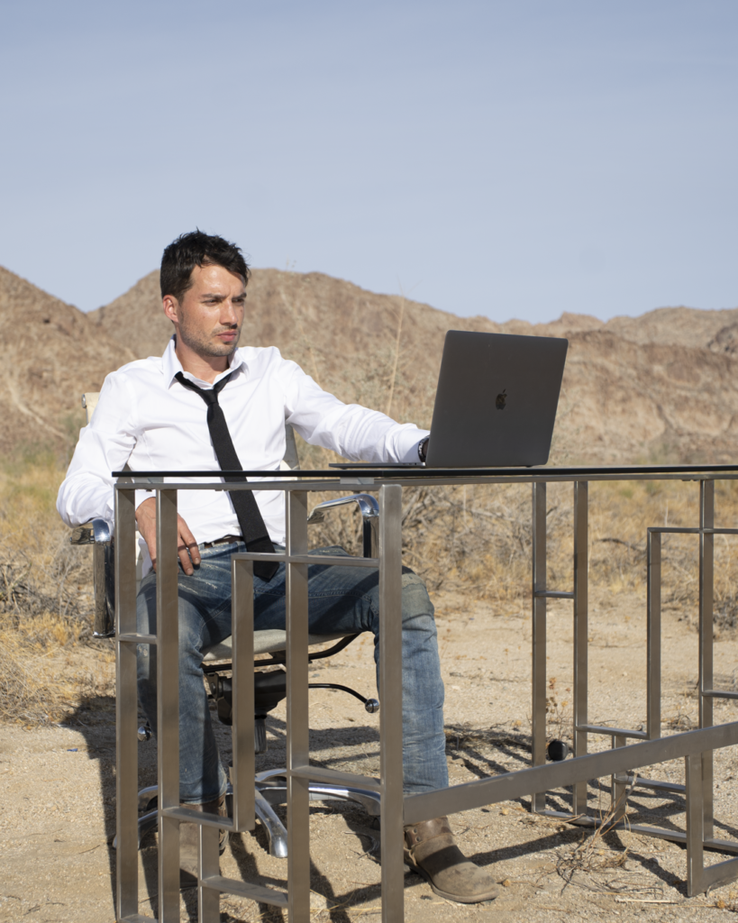 Igor Michailov - Working Remote Joshua Tree Desert California